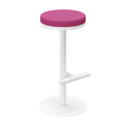 Aura Stool White